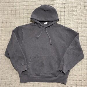 GAP Factory Men's Vintage Soft Dark Gray Hoodie Size S